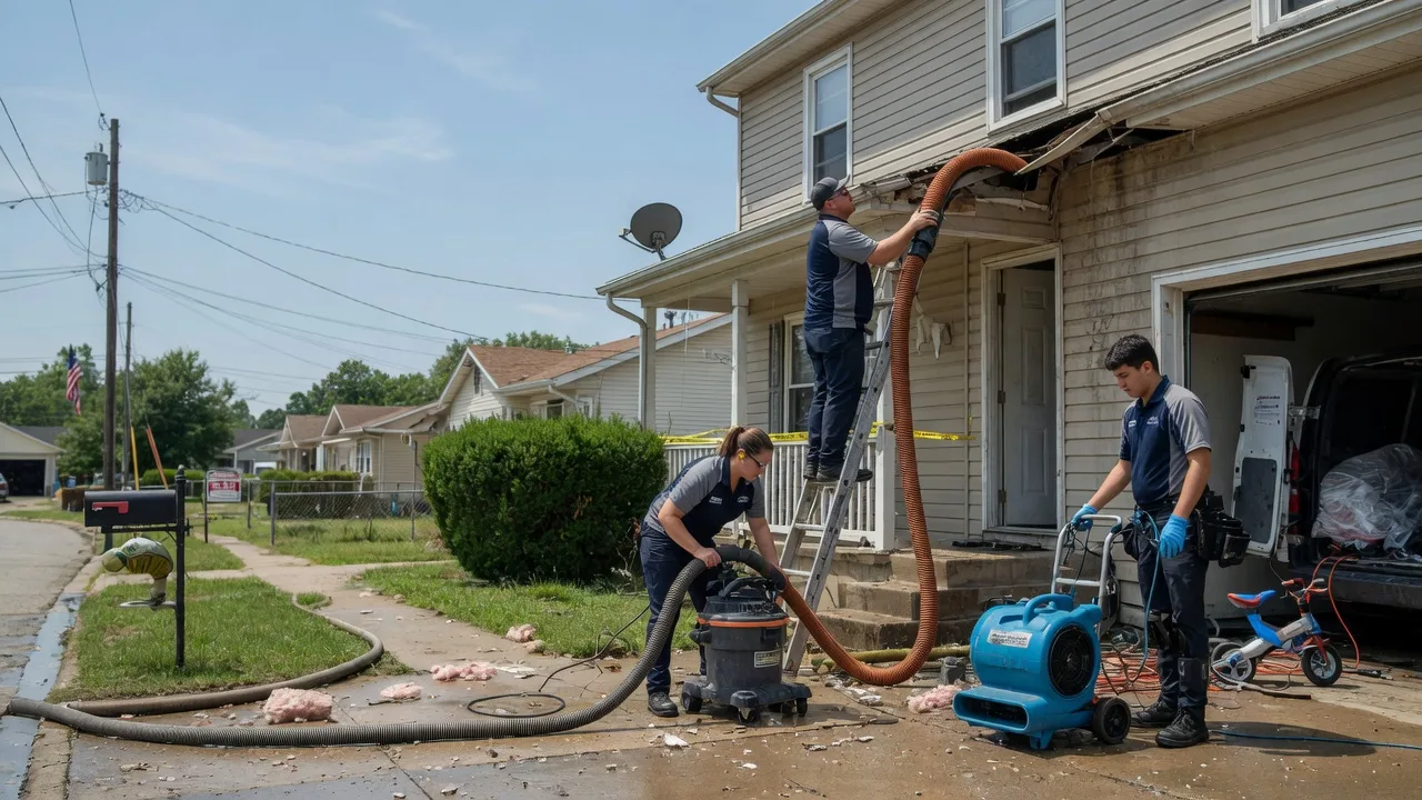 Water Damage Restoration in Hazleton, PA near me
